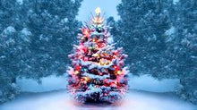 Load image into Gallery viewer, Christmas tree - two images